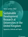 research on environmental sustainability