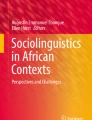 Language Policy in Uganda | SpringerLink