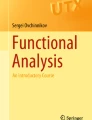 Linear Functional Analysis | Springer Nature Link