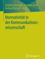 Schlüsselwerke: Theorien (in) der Kommunikationswissenschaft | SpringerLink