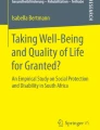 Encyclopedia of Quality of Life and Well-Being Research | Springer ...