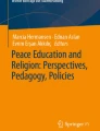 what is peace education essay