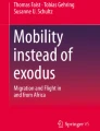 Patterns and Current Trends in African Migration to Europe | Springer ...