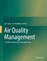 examples of research papers on air pollution