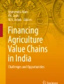 Agricultural Value Chains in India: Ensuring Competitiveness ...