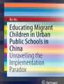 Return Migration of Rural-Urban Migrant Children in China | Population ...