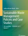 quantitative research questions about solid waste management