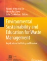 a research paper on waste management