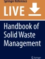 a research paper on waste management