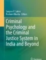 criminology psychology research topics
