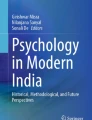 psychology research topics in india