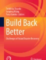 Disasters and impact estimation the great East Japan earthquake and the ...