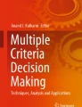 Multi-Level Decision Making: Models, Methods and Applications ...