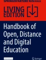 literature review of modular distance learning