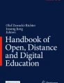 literature review of modular distance learning