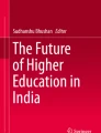 research paper on higher education in india pdf