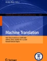 Development of a Machine Translation Evaluation Metric Using Quantum ...