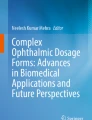 Ocular drug delivery systems based on nanotechnology: a comprehensive ...