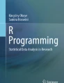 Data Analysis: Descriptive and Analytical Statistics | Springer Nature Link
