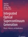 Optical Waveguides | Springer Nature Link