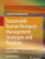 Synthesizing the impact of sustainable human resource management on ...