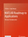 Introduction to Optimization with Matlab® Examples | Springer Nature Link