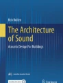 Structure-Borne Sound: Structural Vibrations and Sound Radiation at ...