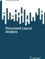 Document Analysis | Springer Nature Link (formerly SpringerLink)