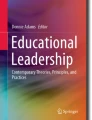 journal articles on leadership in education