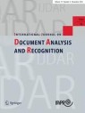 Front cover of International Journal on Document Analysis and Recognition (IJDAR)