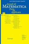 Front cover of Annali di Matematica Pura ed Applicata (1923 -)