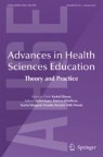 Front cover of Advances in Health Sciences Education