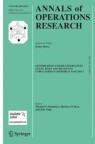 Front cover of Annals of Operations Research