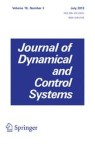 Front cover of Journal of Dynamical and Control Systems