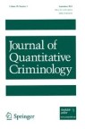 Front cover of Journal of Quantitative Criminology