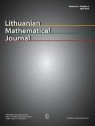 Front cover of Lithuanian Mathematical Journal