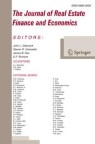 Front cover of The Journal of Real Estate Finance and Economics