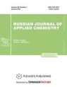 Front cover of Russian Journal of Applied Chemistry
