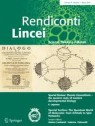 Front cover of Rendiconti Lincei. Scienze Fisiche e Naturali
