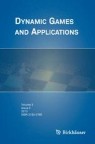 Front cover of Dynamic Games and Applications