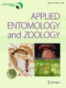 Front cover of Applied Entomology and Zoology