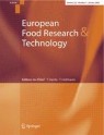 Front cover of European Food Research and Technology