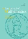 Front cover of Milan Journal of Mathematics