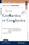 Front cover of Acta Geodaetica et Geophysica