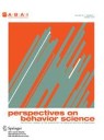 Front cover of Perspectives on Behavior Science