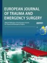 Front cover of European Journal of Trauma and Emergency Surgery