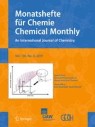 Front cover of Monatshefte für Chemie - Chemical Monthly