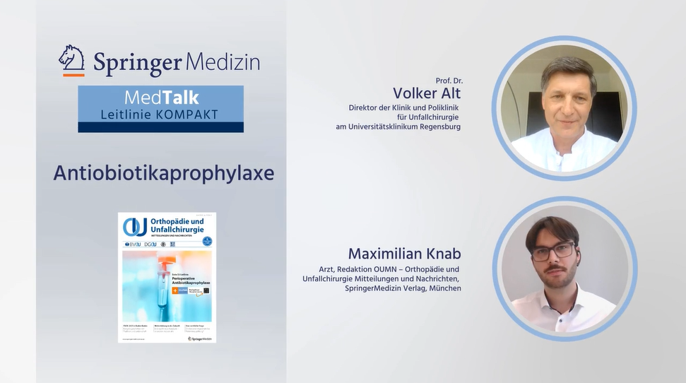 MedTalk S3-Leitlinie perioperative Antibiotikaprophylaxe